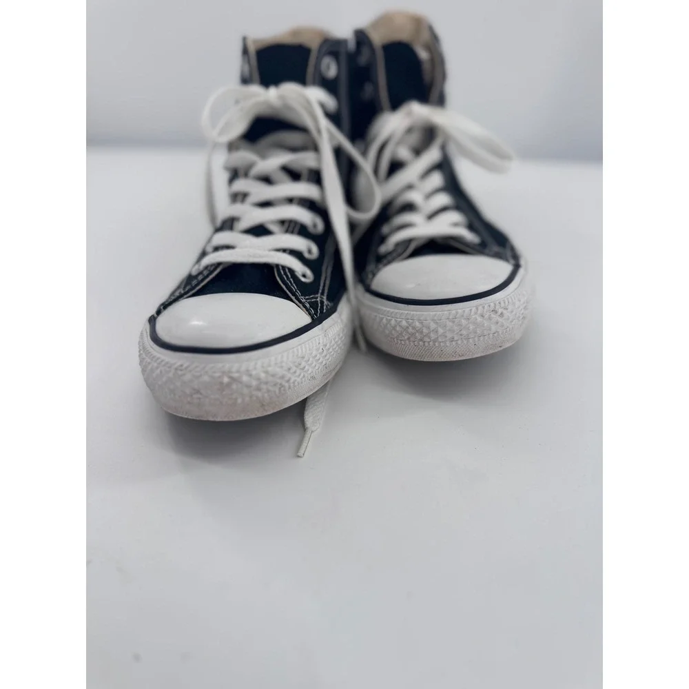Converse Chuck Taylor All Star High Top Mens 9 Womens 11 Black Sneakers M9160 - Picture 3 of 11